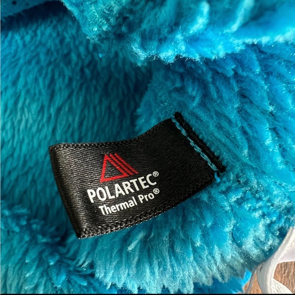 Womens Patagonia polartec thermal pro *rare* blue pullover size small - Picture 3 of 6